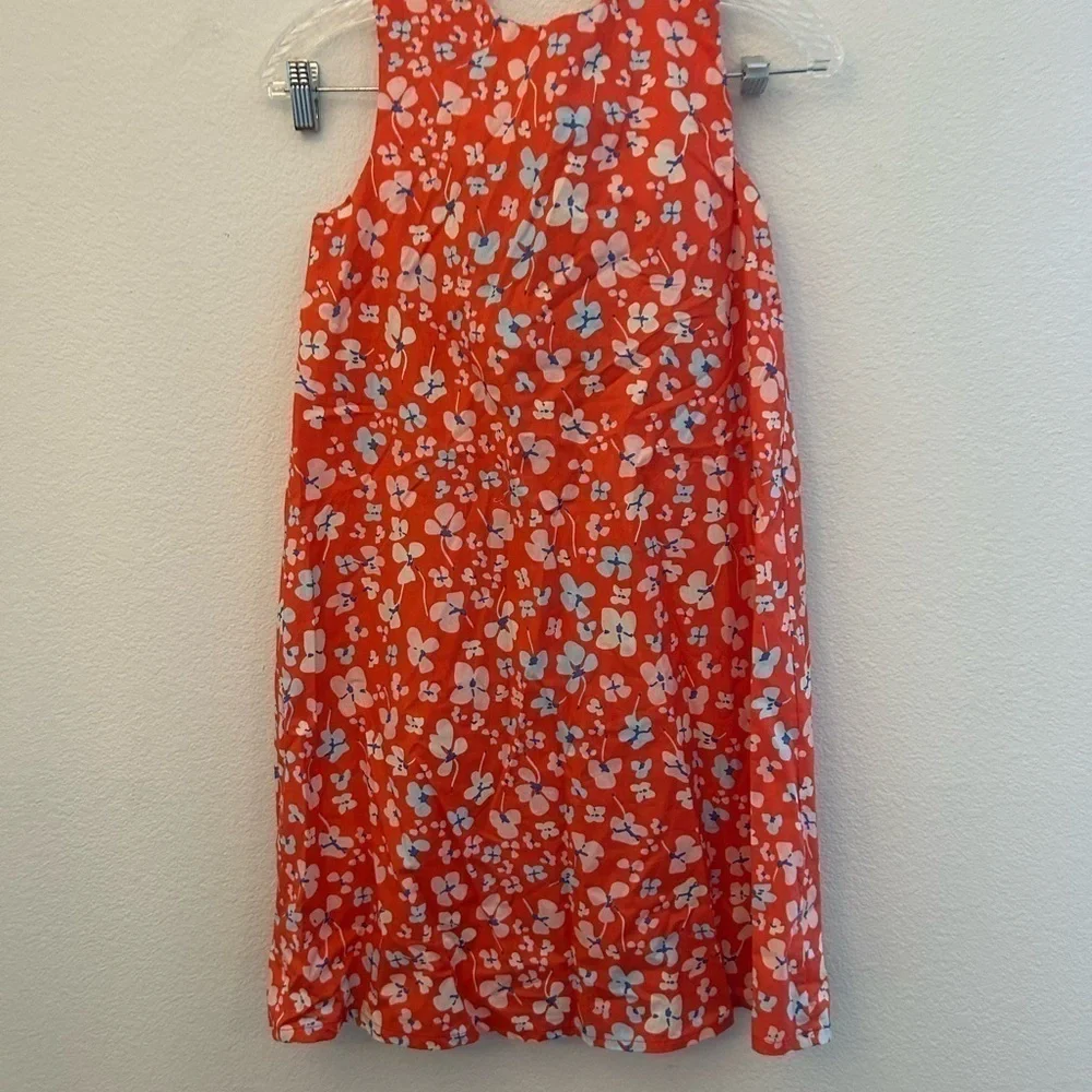 Yellow factory junior medium sleevless tie back dress